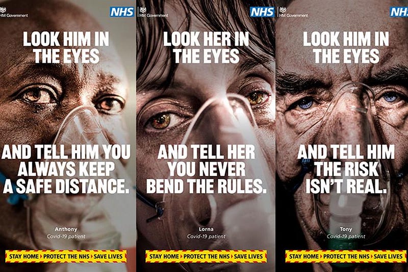 UK government pandemic communication
