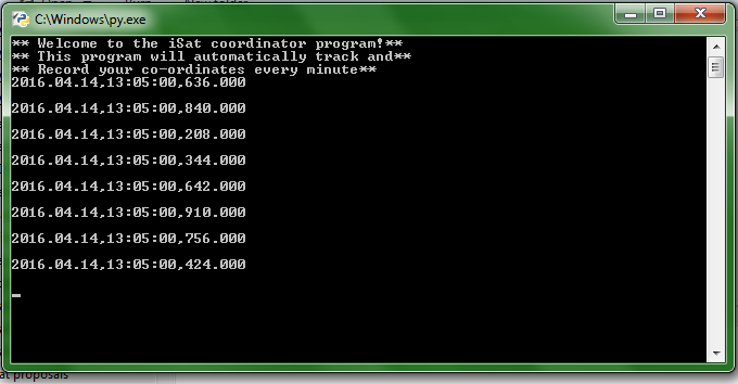 Python GPS Tracking Program